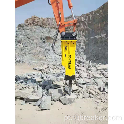 Acessório de escavadea de martelo do disjuntor do tipo de caixa